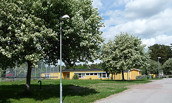 Bild på förskolans byggnad